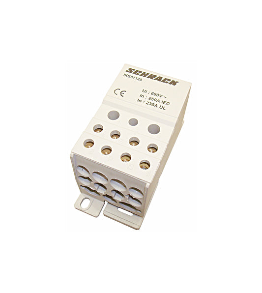 Main branch terminal,1p.,250A,in.1x120,out.2x35+5x16+4x10mm²