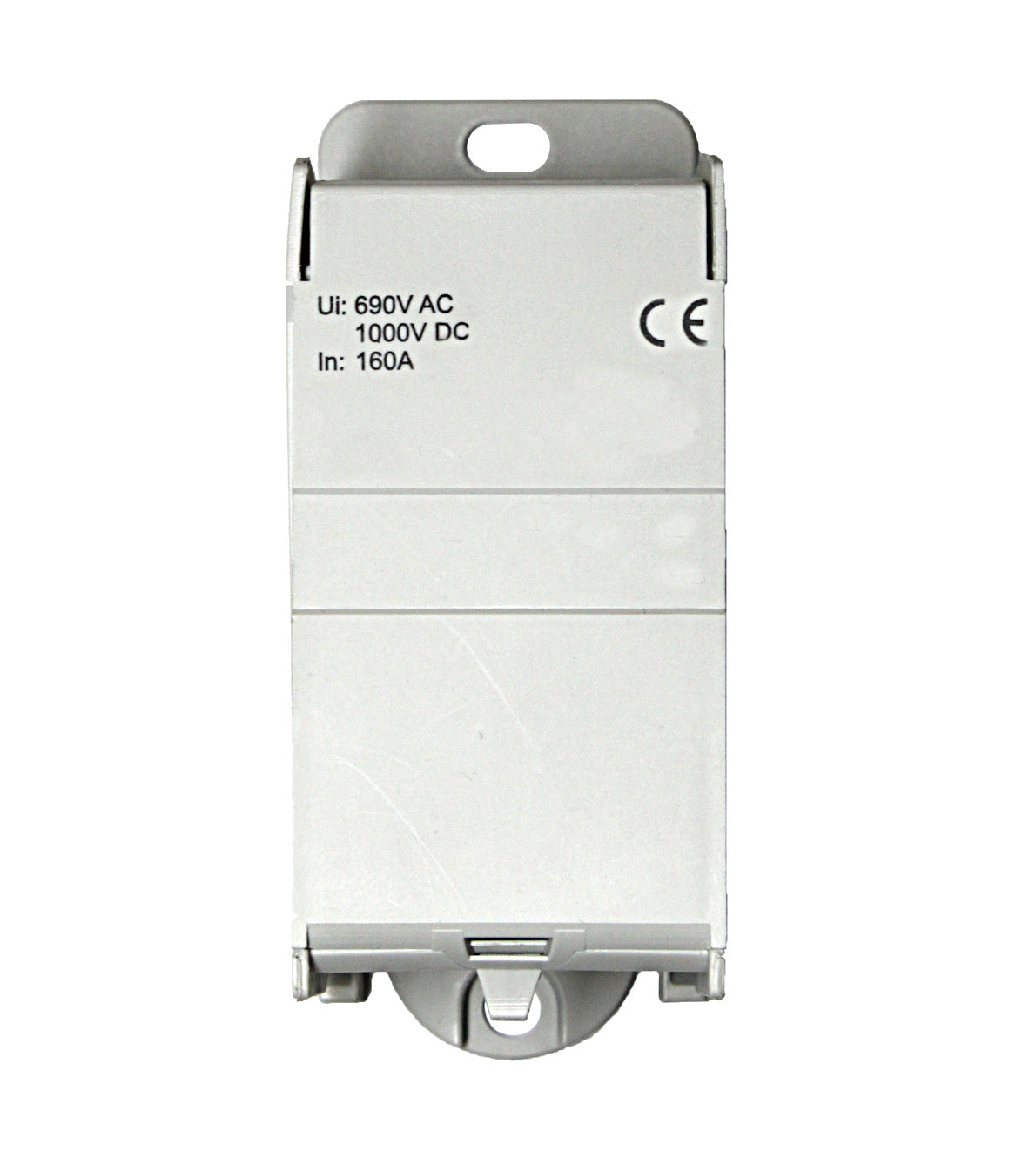 Cu - Main branch terminal, 1-pole,125A, 1x35mm², 6x16mm²