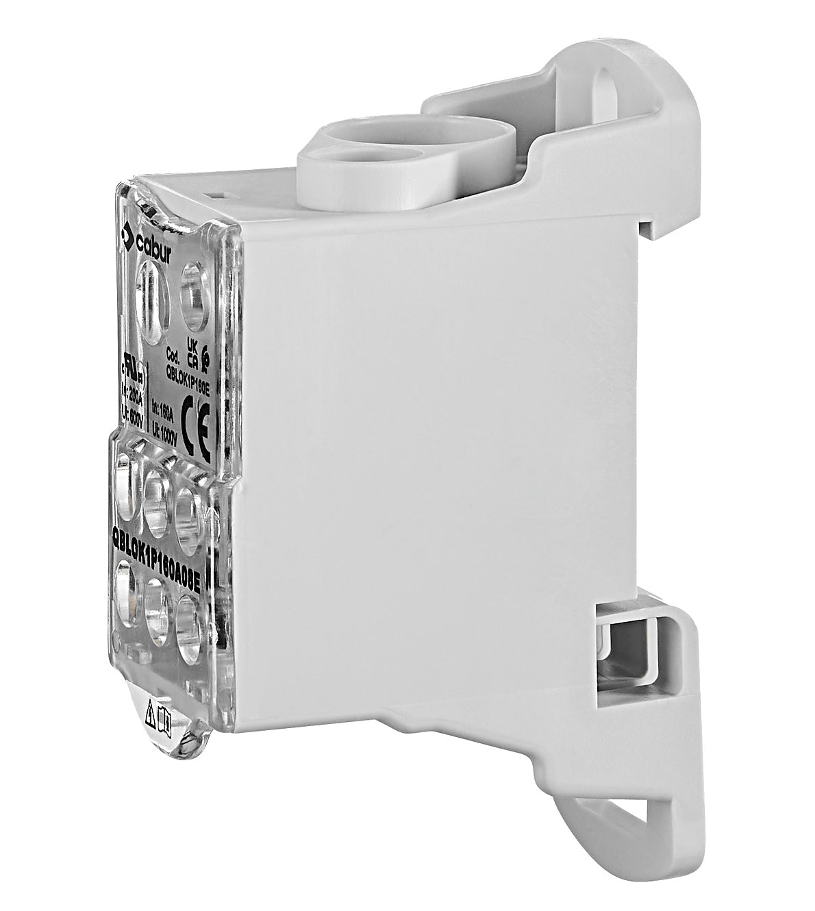 Main branch terminal, 1-pole,160A, in. 1x16+1x70,out.6x16mm²