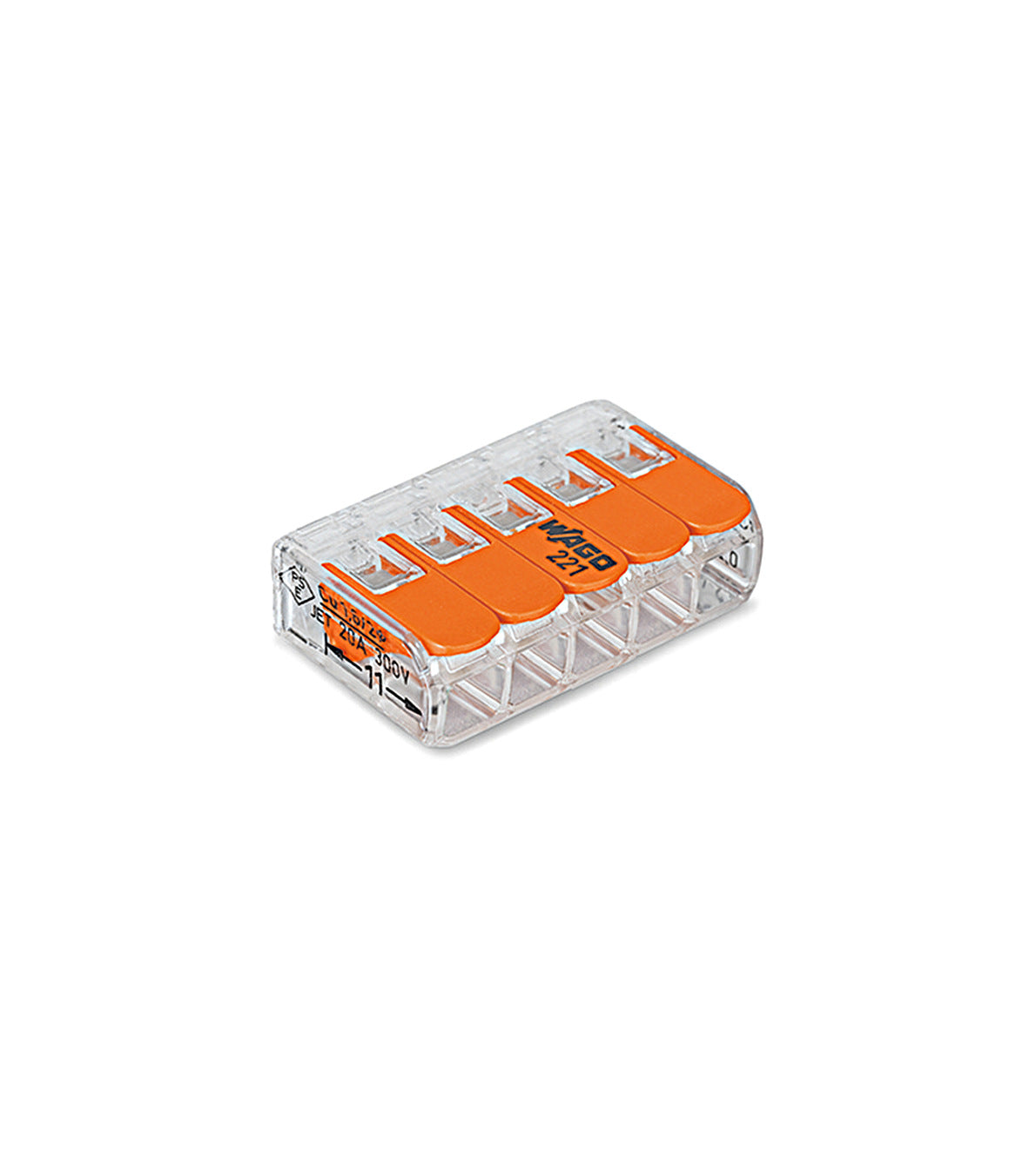 Wago connection terminal, 0.2-4mm²