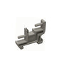 Mounting support for 2 terminal bars 25mm