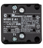 Off Switch, 1 pole, 20A, for panel mounting OFF-ON