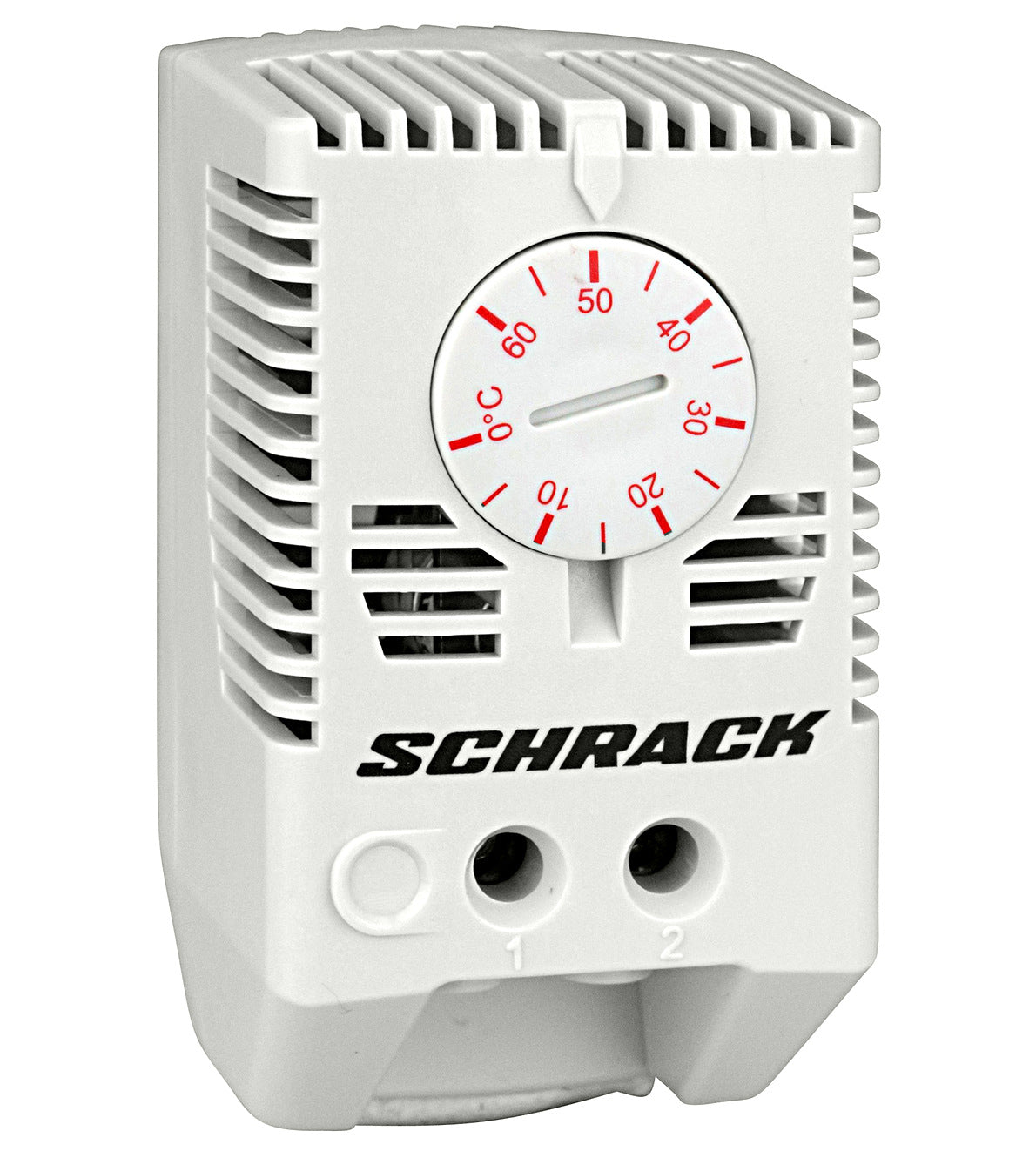 աքացման թերմոստատ 1 ՆՓ անջատիչ, կարմիր, 0°-60°C