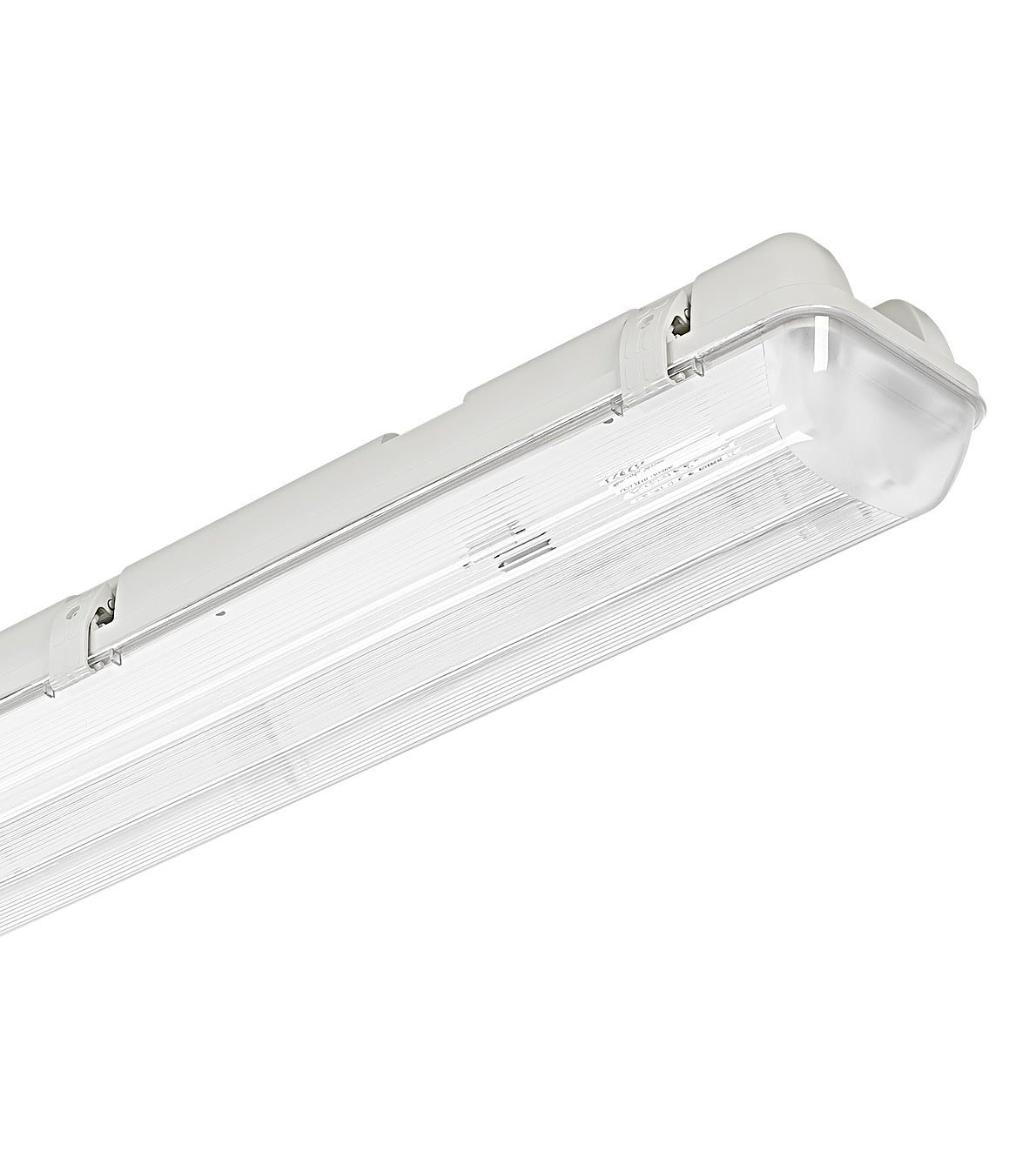 Dewy IP65 for 2xT8 LED Tube 100-240V 1265mm IP65 PC/PC grey