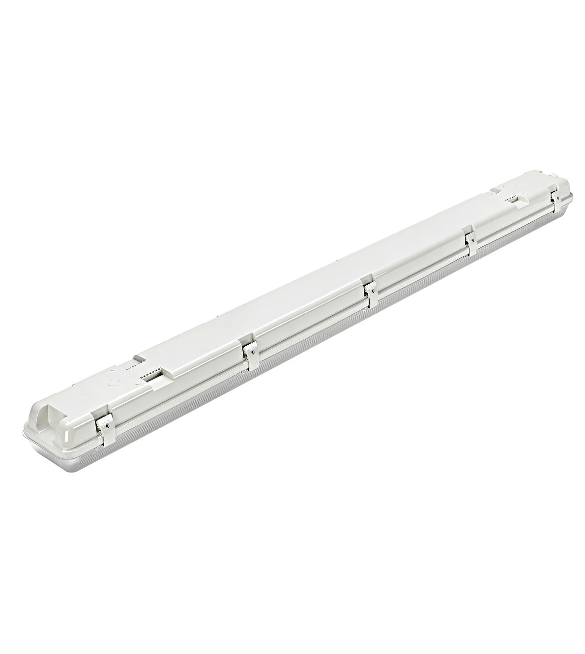 Dewy IP65 for 2xT8 LED Tube 100-240V 1265mm IP65 PC/PC grey