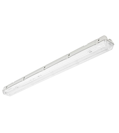 Dewy IP65 for 2xT8 LED Tube 100-240V 1265mm IP65 PC/PC grey