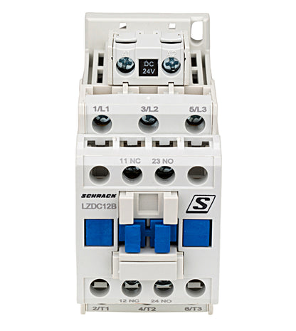 Contactor 3-pole, CUBICO Classic, 5,5kW, 1NO+1NC, 24VDC