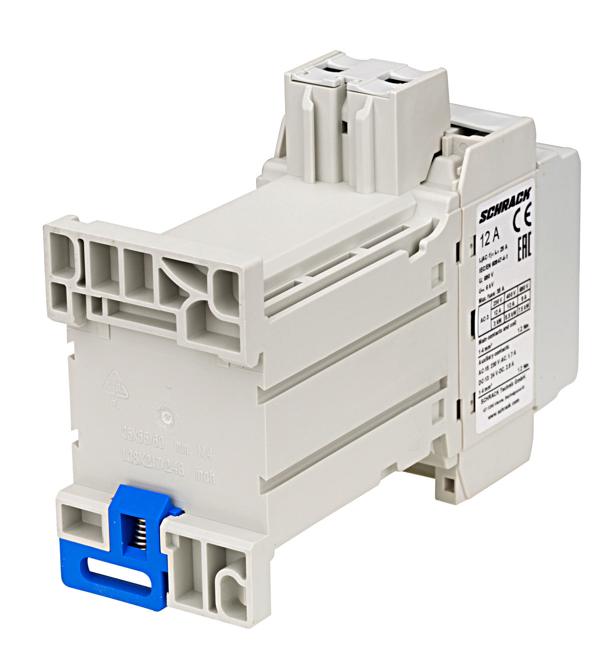Contactor 3-pole, CUBICO Classic, 5,5kW, 1NO+1NC, 24VDC