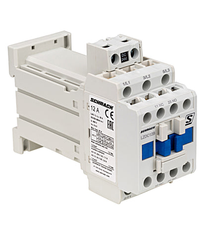 Contactor 3-pole, CUBICO Classic, 5,5kW, 1NO+1NC, 24VDC