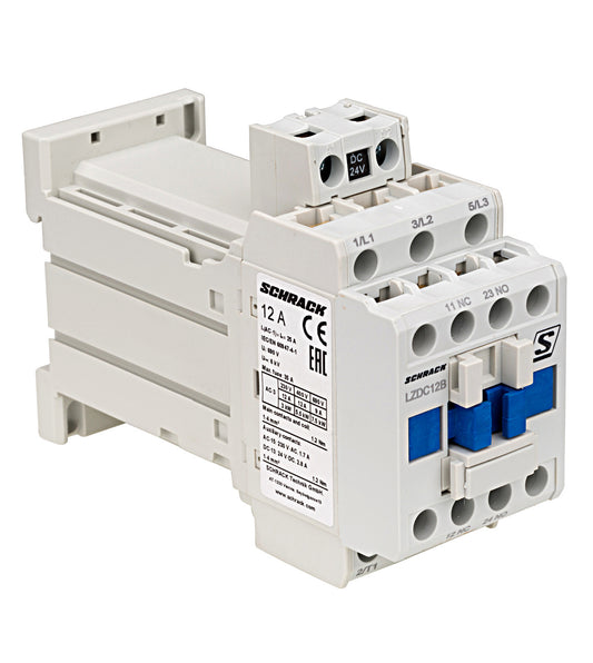 Contactor 3-pole, CUBICO Classic, 5,5kW, 1NO+1NC, 24VDC