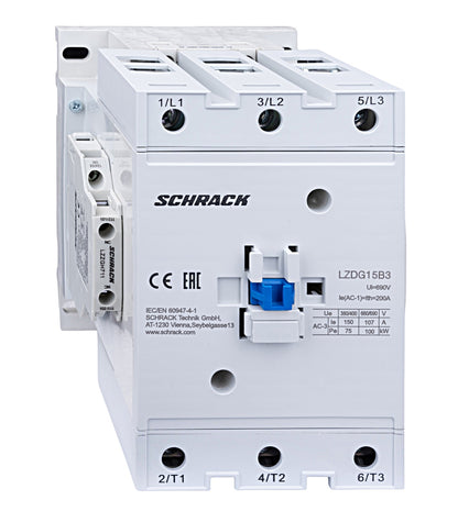 Contactor 3-pole, CUBICO Grand,  1NO+1NC, 230VAC