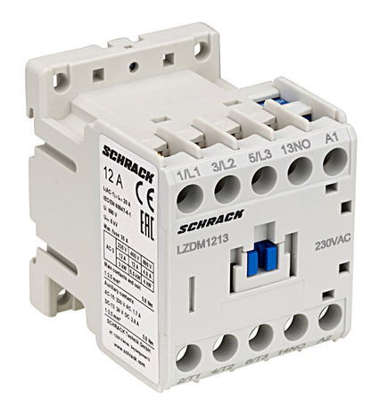 Contactor 3-pole, CUBICO Mini, 5,5kW, 12A, 1NO, 230VAC