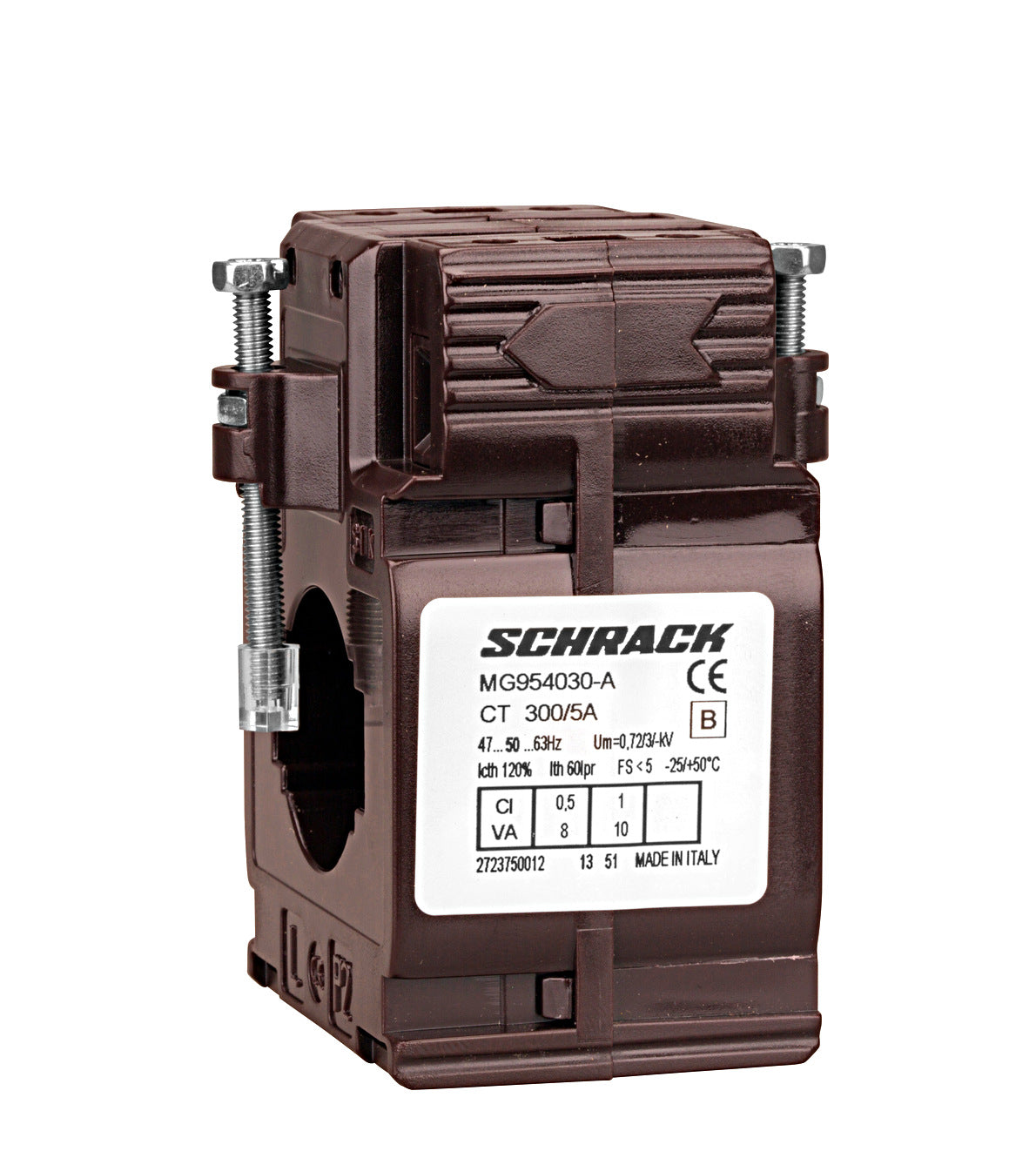 Current transformer 30x10, class 0.5