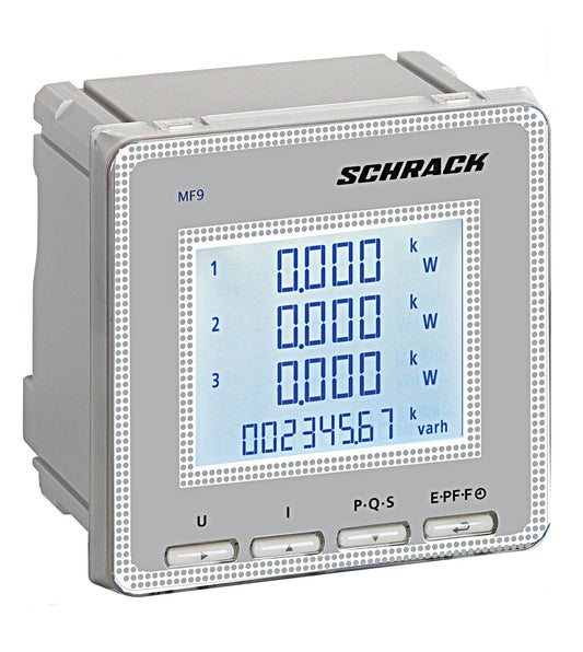Netanalyzer MF9, 96x96mm, with RS 485 connection