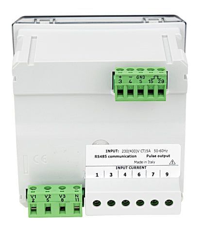 Netanalyzer MF9, 96x96mm, with RS 485 connection