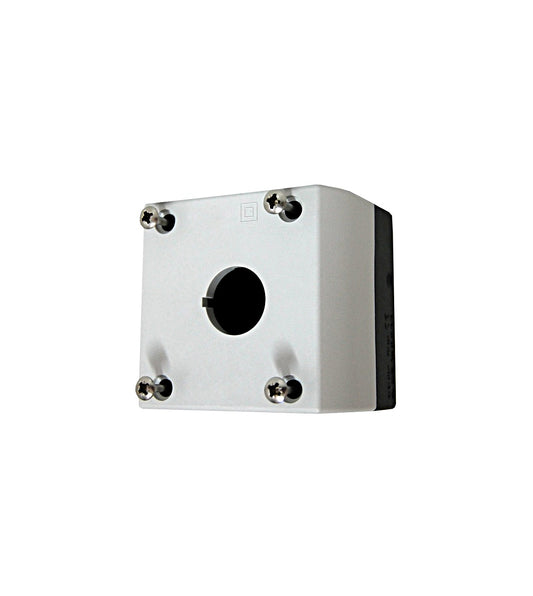 Surface mounting enclosure, black/light grey