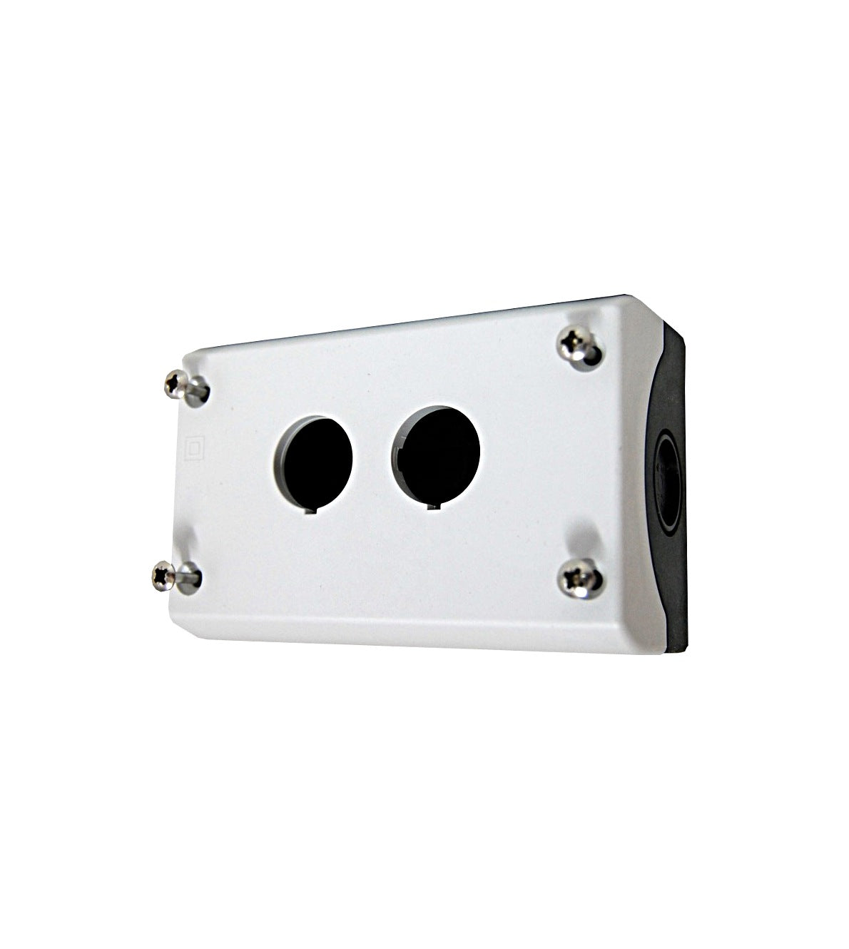 Surface mounting enclosure, black/light grey