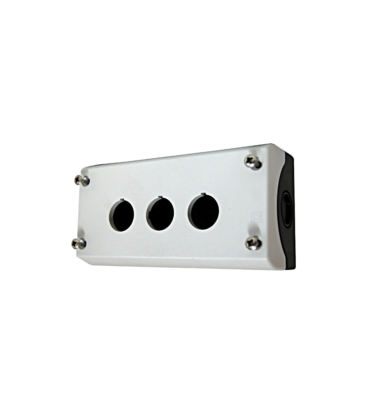 Surface mounting enclosure, black/light grey