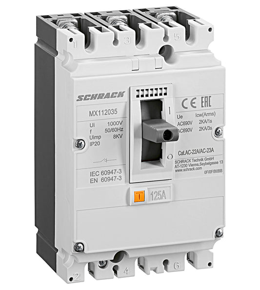 Switch Disconnector MX1 3 pole 125A