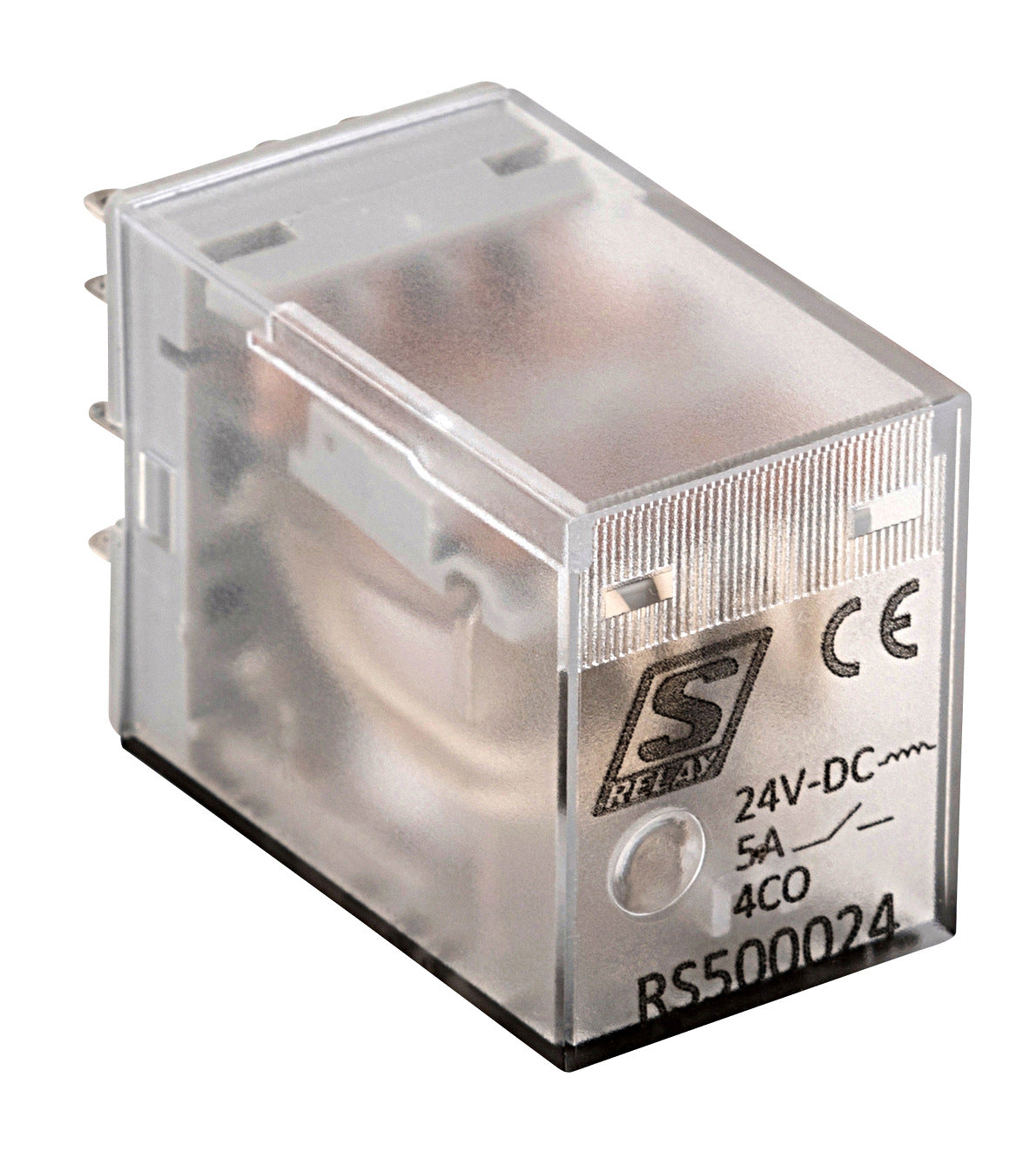 Plug-in Relay 14 pin 4 C/O 5A 24V-DC