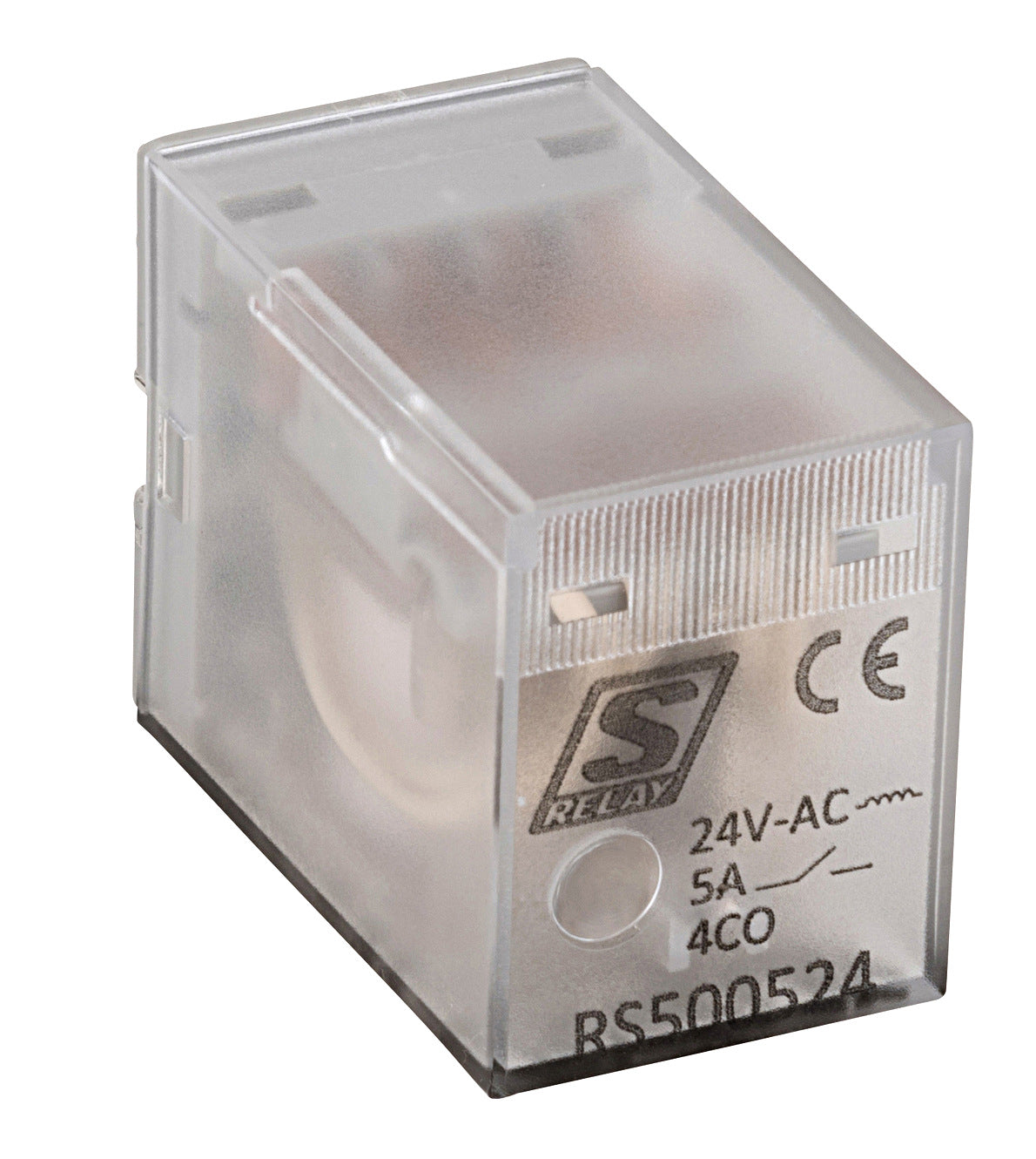 Plug-in Relay 14 oin 4 C/O 5A 24V-AC
