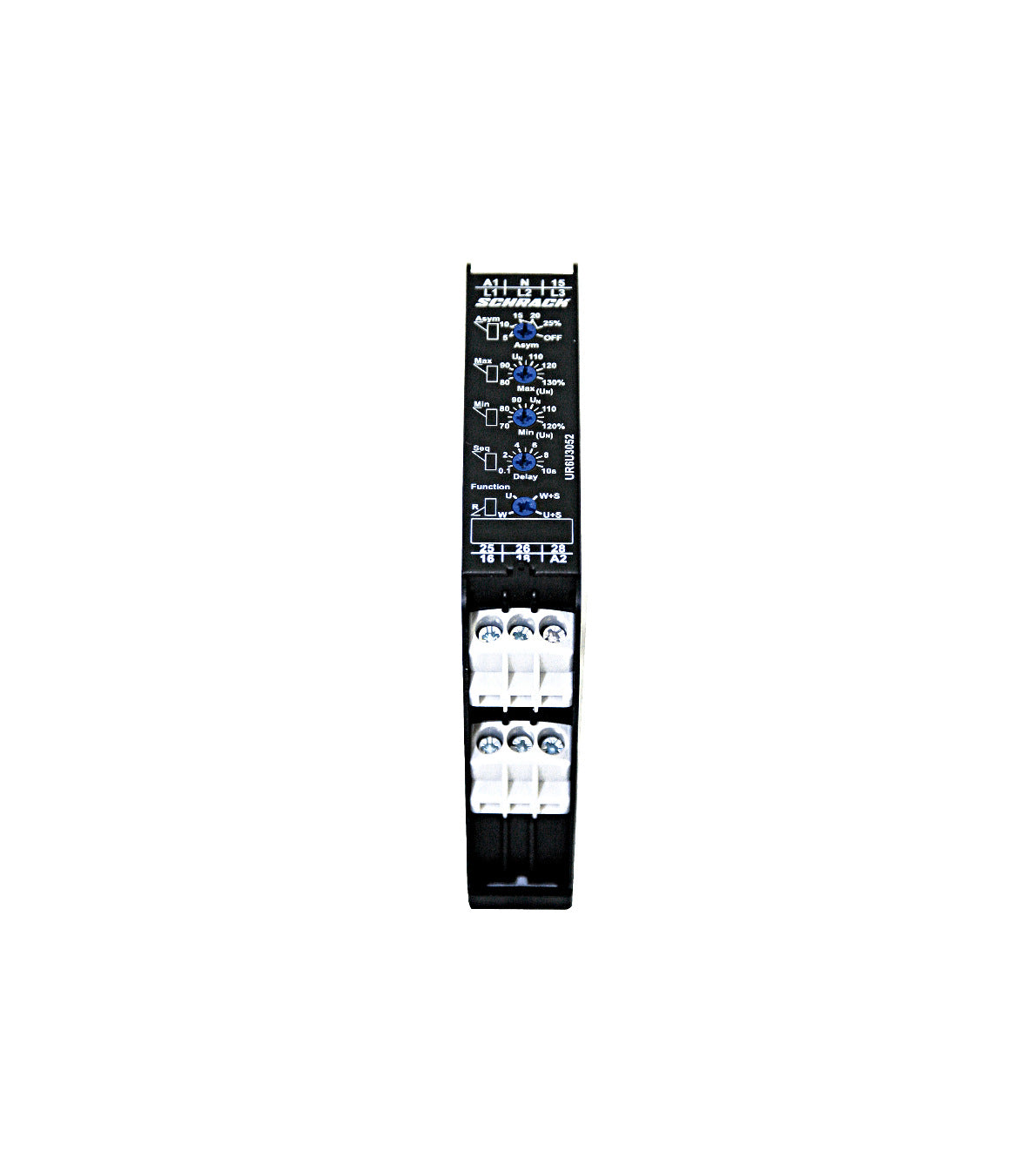 Voltage monitoring relay 3-phase, AC/DC, 2CO