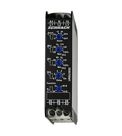 Voltage monitoring relay 3-phase, AC/DC, 2CO