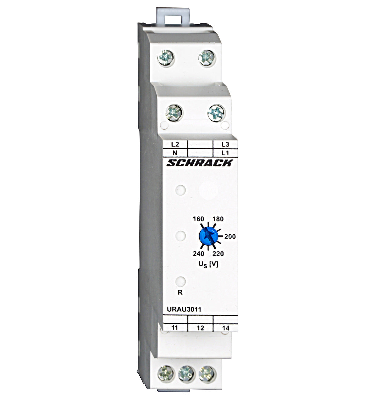 Voltage monitoring relay AMPARO 3-p, adjustable 160-240V,1CO