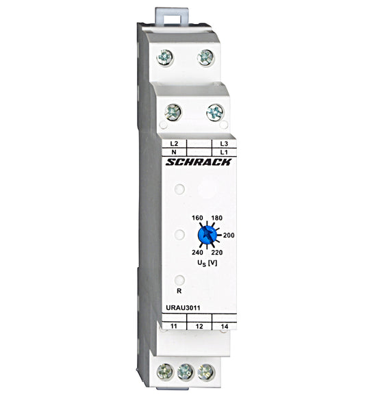 Voltage monitoring relay AMPARO 3-p, adjustable 160-240V,1CO