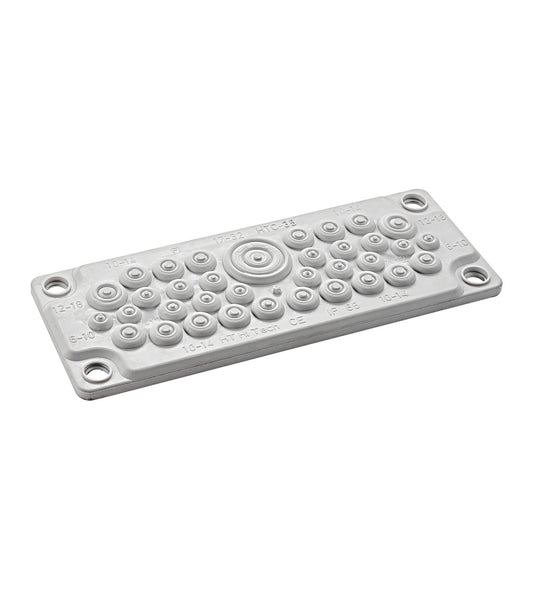 Plastic gland plate for WSAVBF, IP65