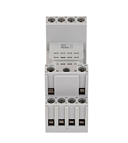 Socket for RS/PT5 relays, screw type terminals 14-pole,