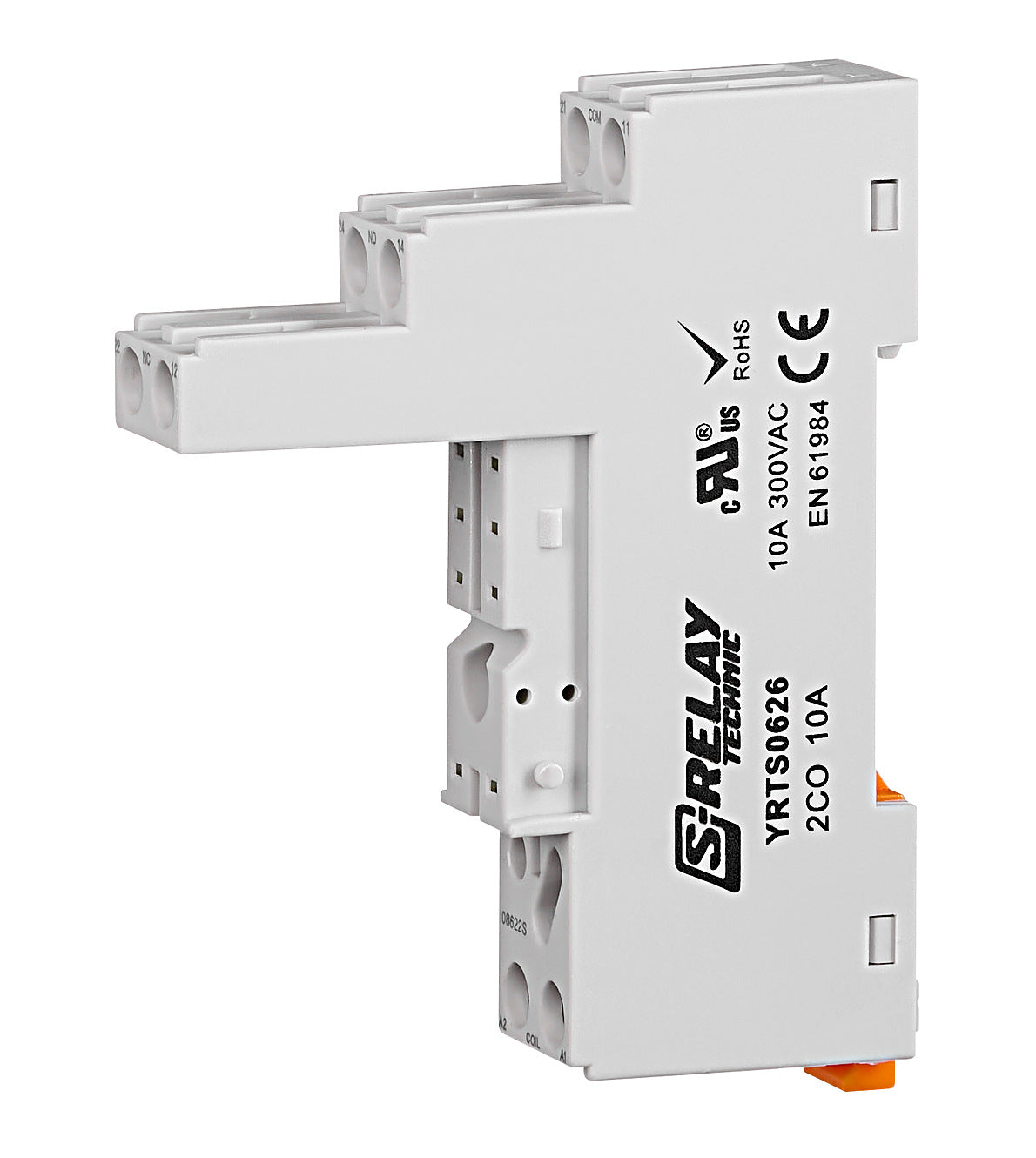 Screw Type terminal socket I/O with pinning 5mm