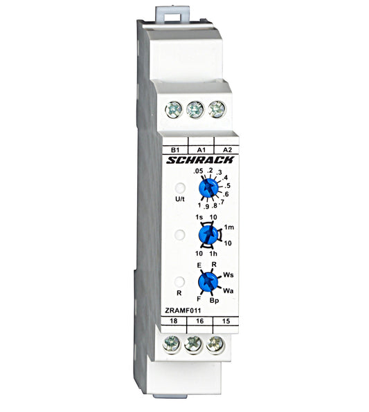 Timer multifunction AMPARO, 24VAC/DC, 230VAC, 1CO, 5A