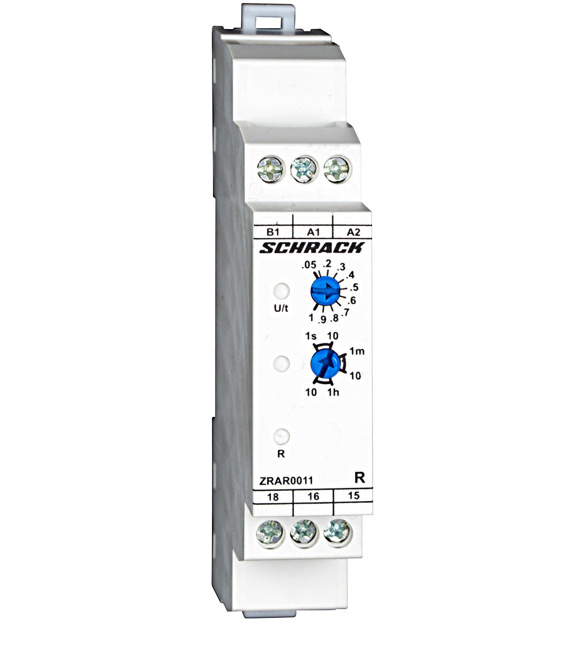Timer singlefunctionOFF-delay AMPARO,24VAC/DC, 230VAC,1CO,5A