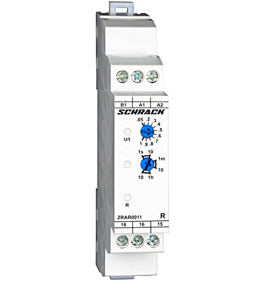 Timer singlefunctionOFF-delay AMPARO,24VAC/DC, 230VAC,1CO,5A