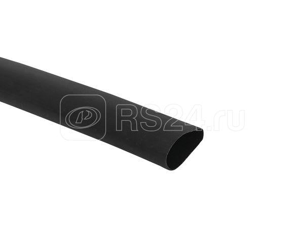 Heat shrink tubing TUT with adhesive layer 24/6 black, 1 m PROxima